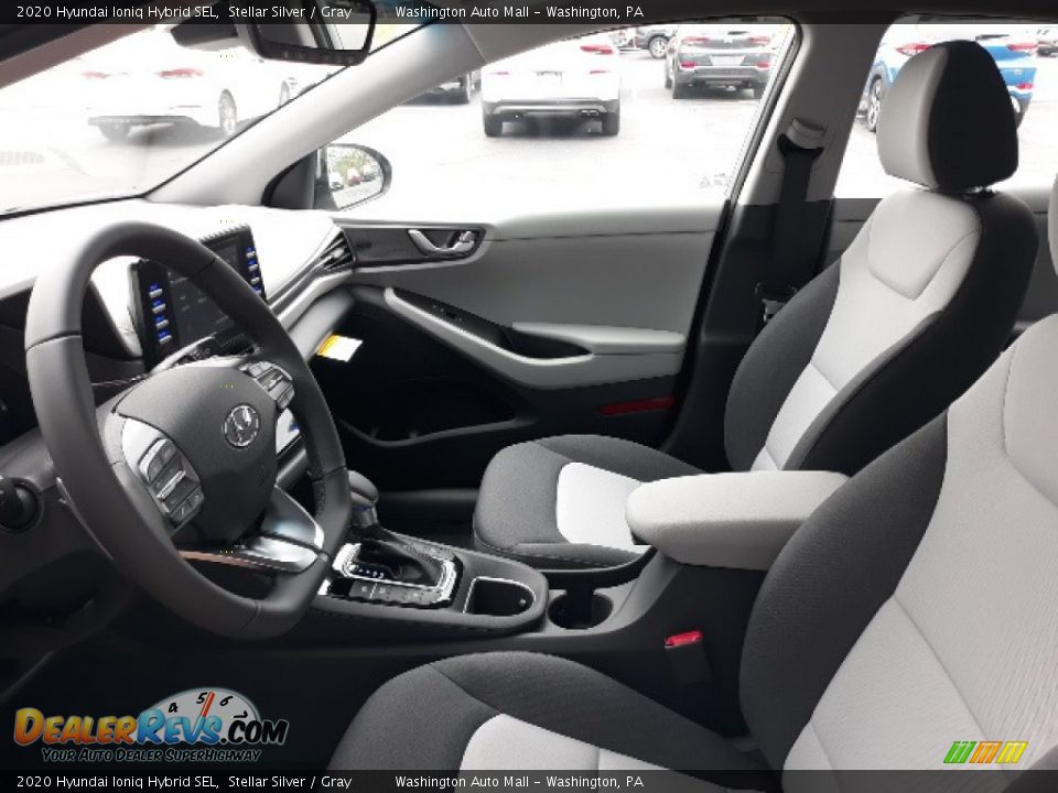 2020 Hyundai Ioniq Hybrid SEL Stellar Silver / Gray Photo #29