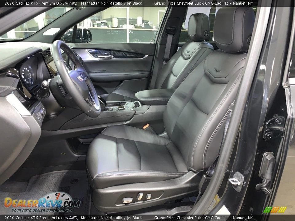 2020 Cadillac XT6 Premium Luxury AWD Manhattan Noir Metallic / Jet Black Photo #13