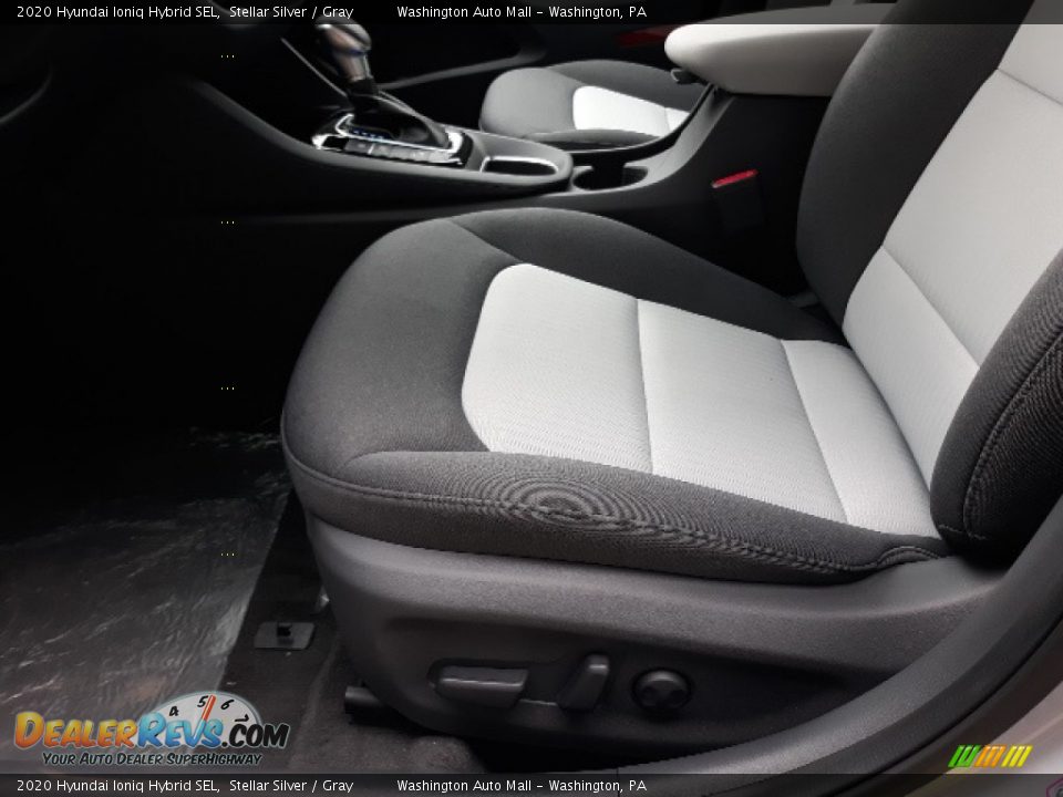 2020 Hyundai Ioniq Hybrid SEL Stellar Silver / Gray Photo #32