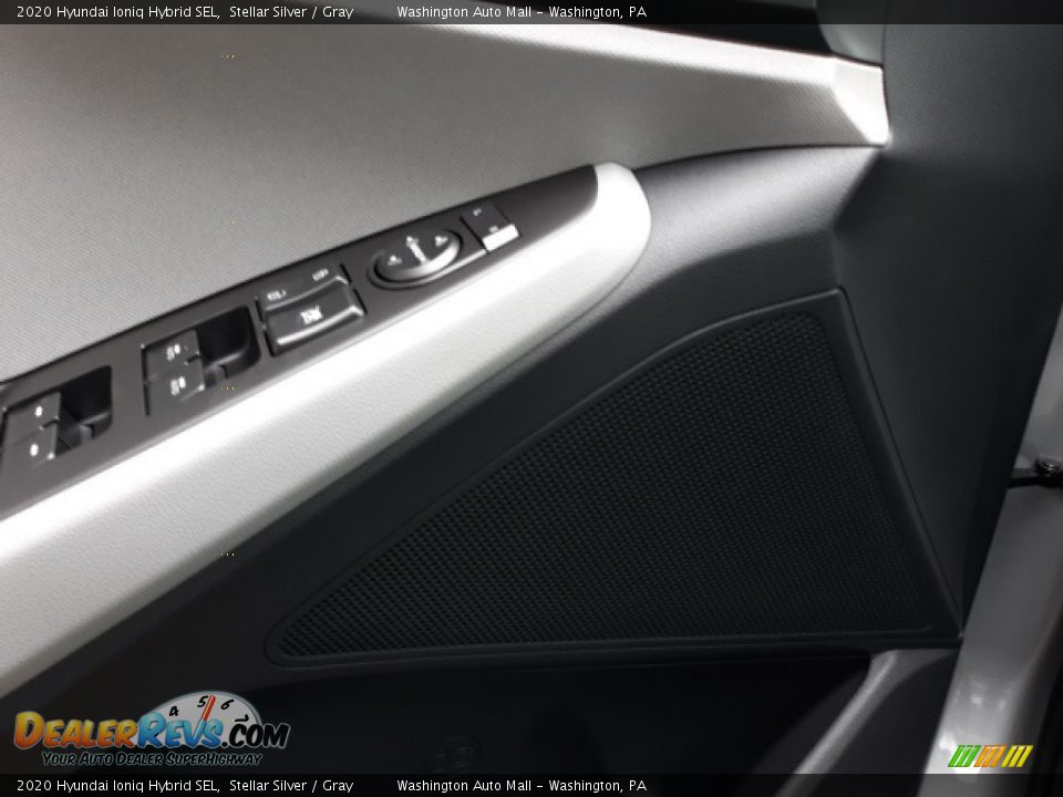 2020 Hyundai Ioniq Hybrid SEL Stellar Silver / Gray Photo #34