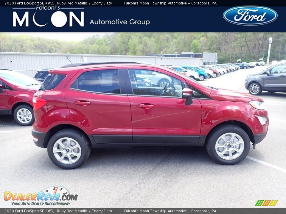 2020 Ford EcoSport SE 4WD Ruby Red Metallic / Ebony Black Photo #1