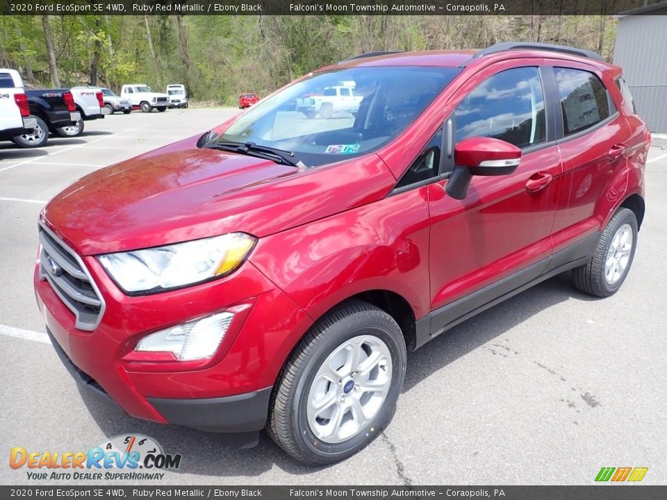 2020 Ford EcoSport SE 4WD Ruby Red Metallic / Ebony Black Photo #5