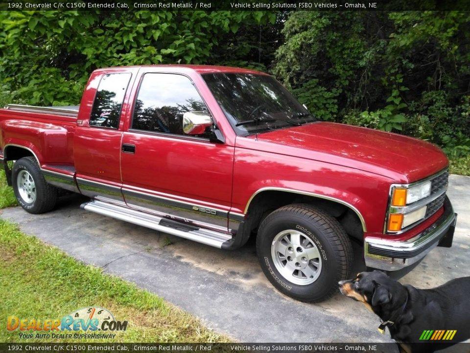 Front 3/4 View of 1992 Chevrolet C/K C1500 Extended Cab Photo #1