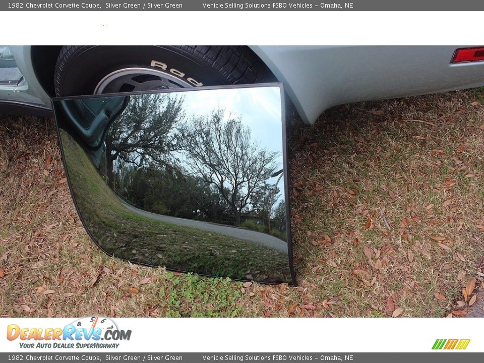 1982 Chevrolet Corvette Coupe Silver Green / Silver Green Photo #7