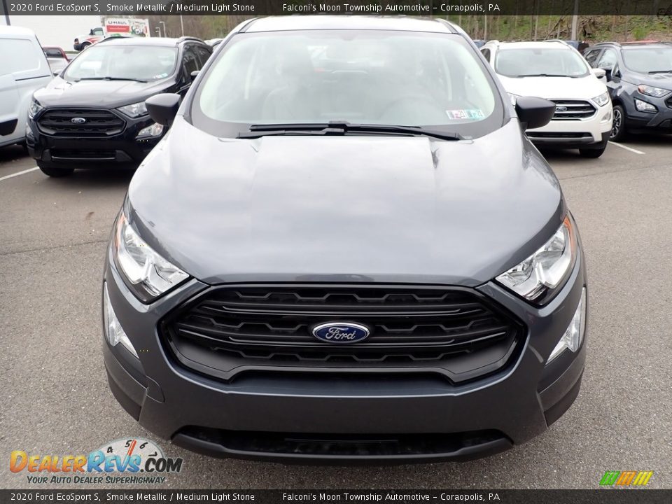 2020 Ford EcoSport S Smoke Metallic / Medium Light Stone Photo #4