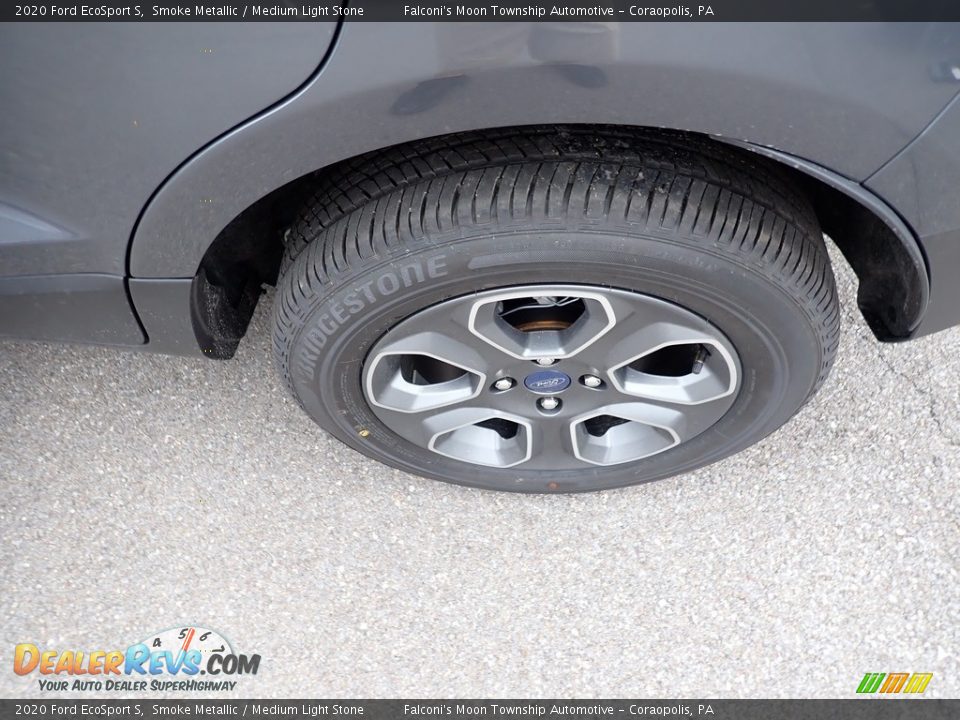 2020 Ford EcoSport S Smoke Metallic / Medium Light Stone Photo #7