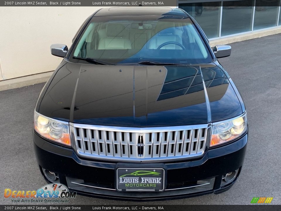 2007 Lincoln MKZ Sedan Black / Light Stone Photo #14