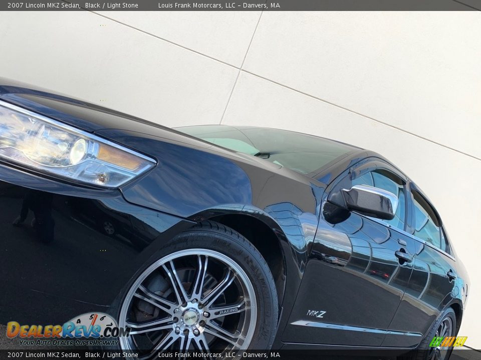 2007 Lincoln MKZ Sedan Black / Light Stone Photo #15