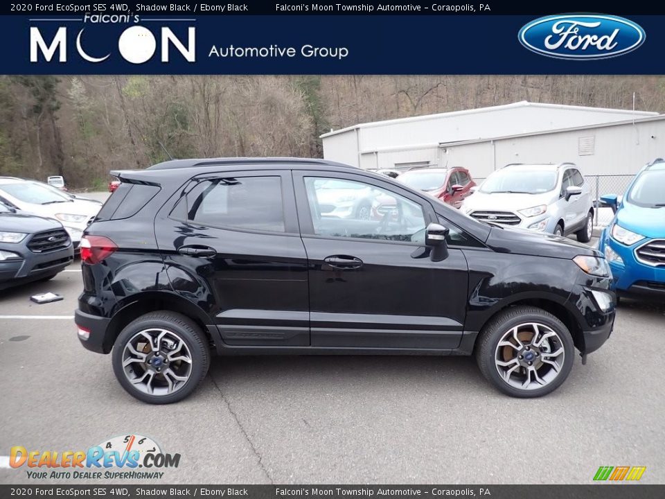 2020 Ford EcoSport SES 4WD Shadow Black / Ebony Black Photo #1