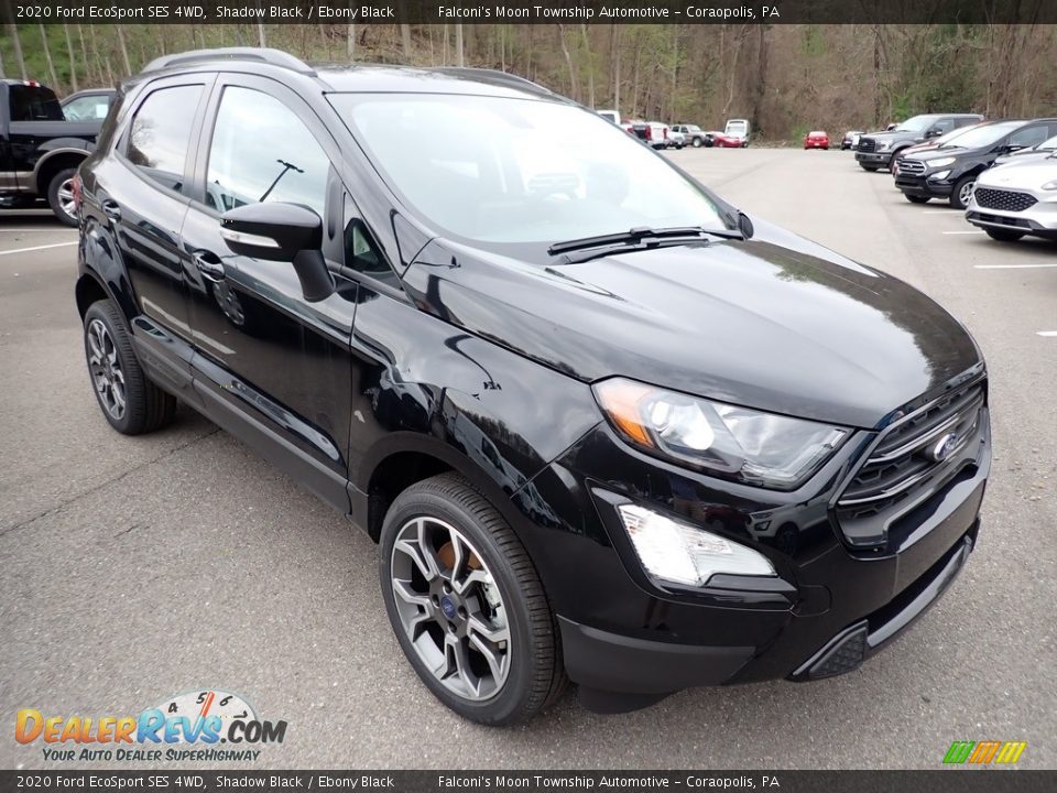 2020 Ford EcoSport SES 4WD Shadow Black / Ebony Black Photo #3