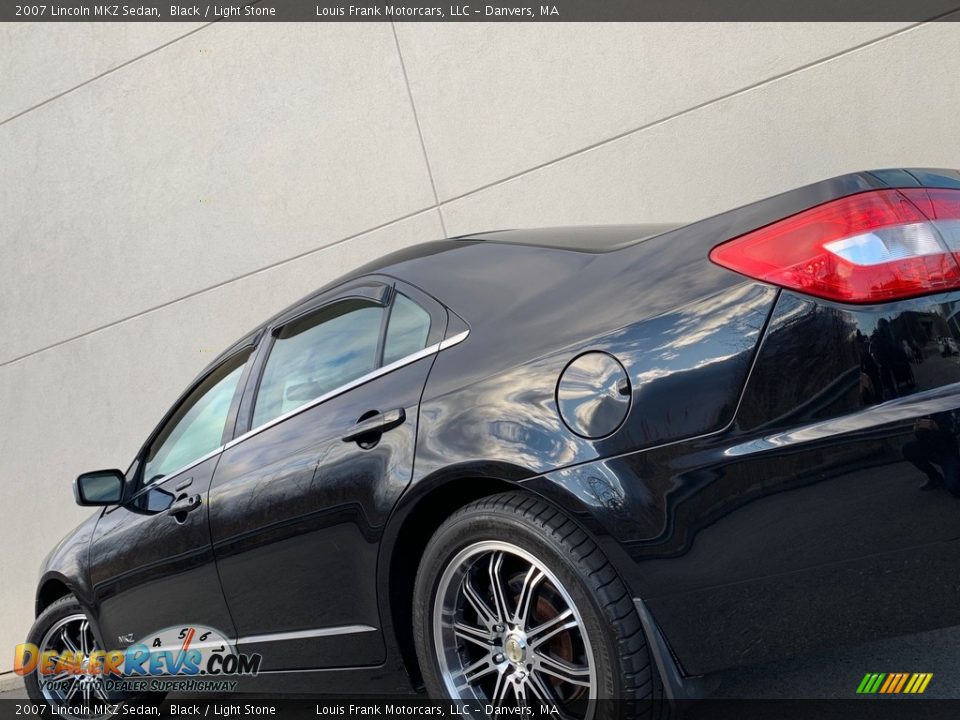 2007 Lincoln MKZ Sedan Black / Light Stone Photo #18