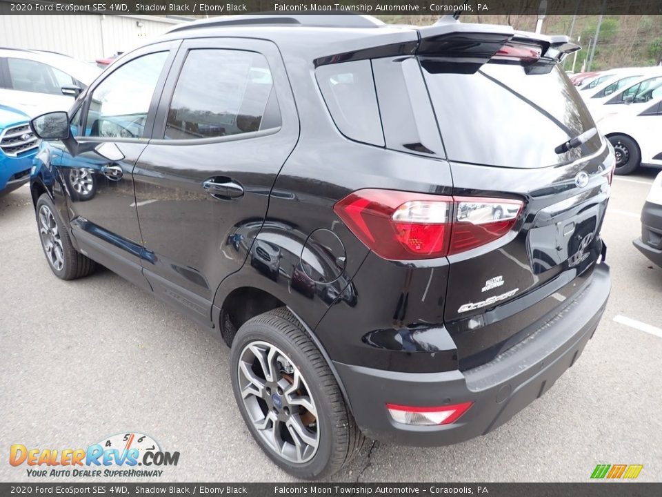 2020 Ford EcoSport SES 4WD Shadow Black / Ebony Black Photo #6