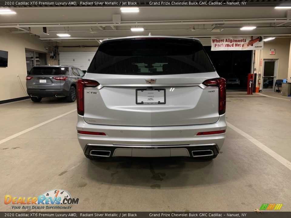 2020 Cadillac XT6 Premium Luxury AWD Radiant Silver Metallic / Jet Black Photo #7