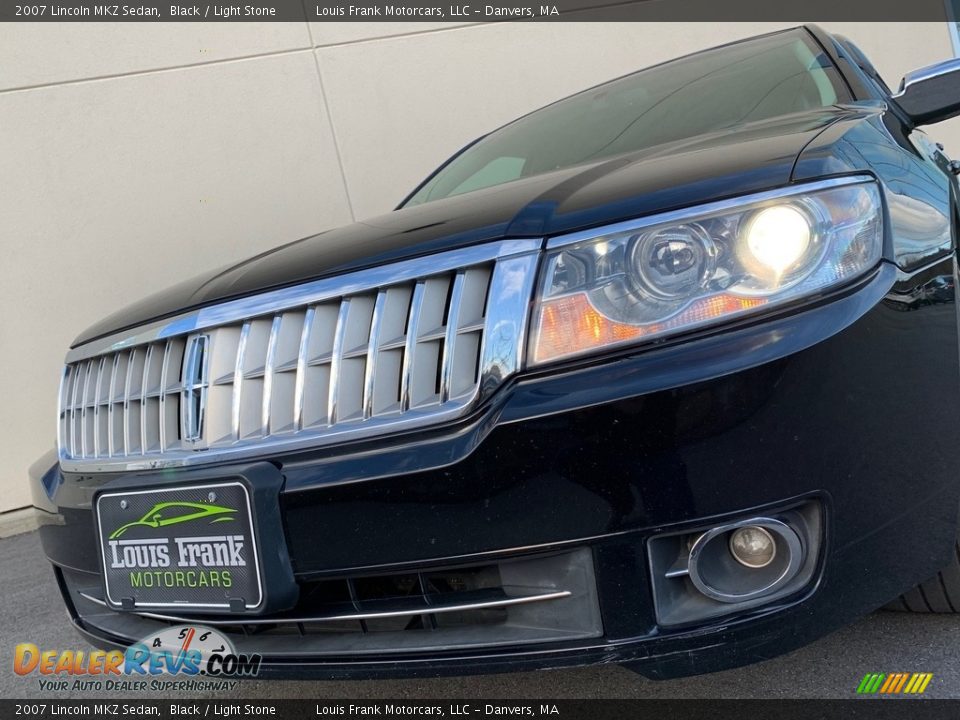 2007 Lincoln MKZ Sedan Black / Light Stone Photo #23