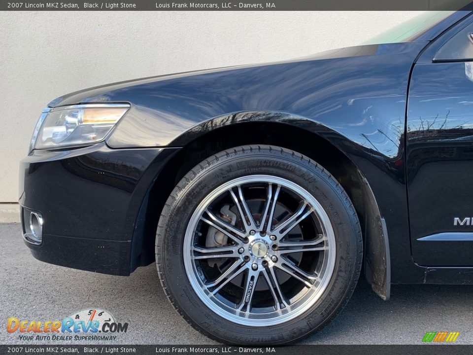 2007 Lincoln MKZ Sedan Black / Light Stone Photo #27