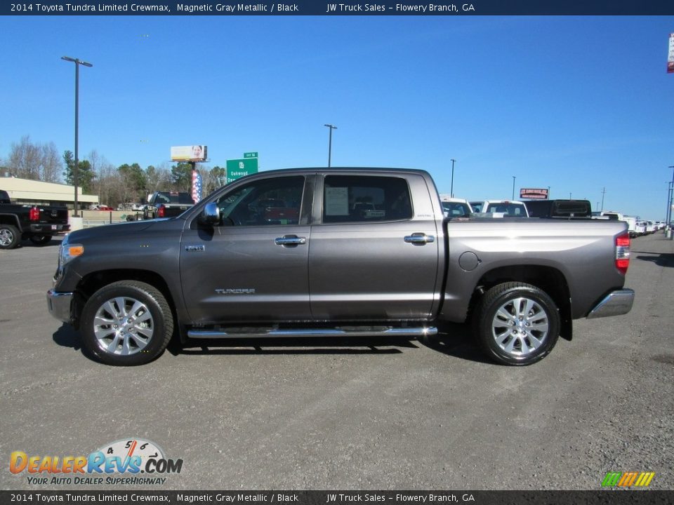 2014 Toyota Tundra Limited Crewmax Magnetic Gray Metallic / Black Photo #2