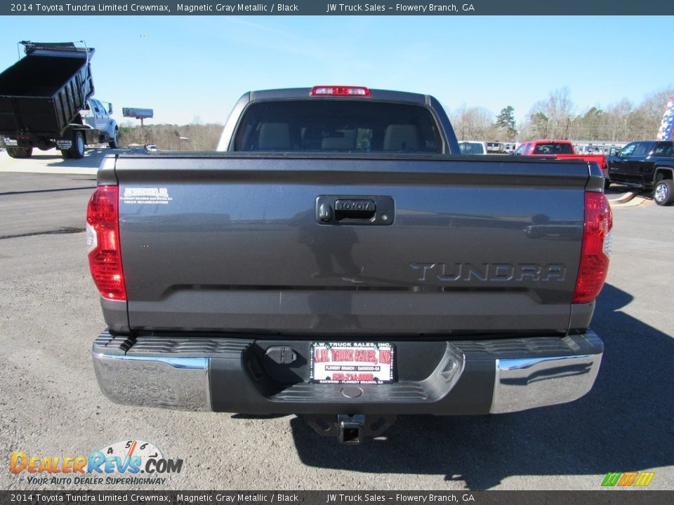 2014 Toyota Tundra Limited Crewmax Magnetic Gray Metallic / Black Photo #4