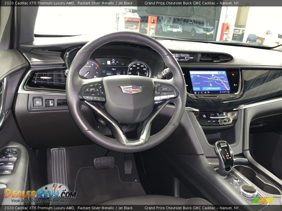 2020 Cadillac XT6 Premium Luxury AWD Radiant Silver Metallic / Jet Black Photo #17