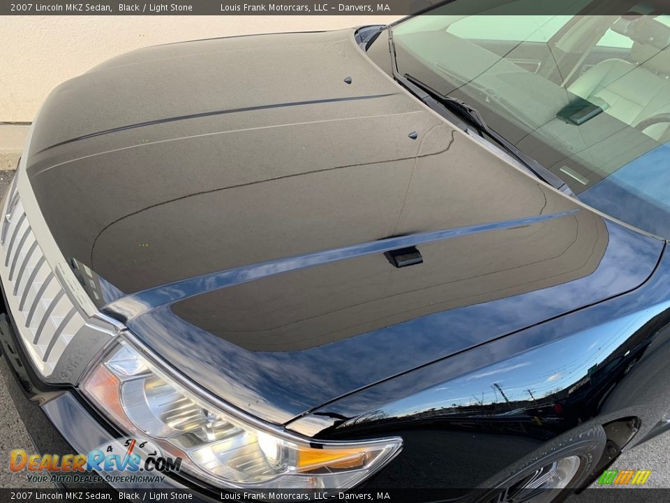 2007 Lincoln MKZ Sedan Black / Light Stone Photo #35