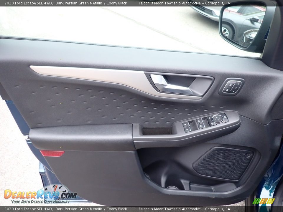 2020 Ford Escape SEL 4WD Dark Persian Green Metallic / Ebony Black Photo #10
