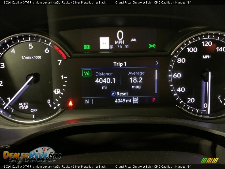 2020 Cadillac XT6 Premium Luxury AWD Radiant Silver Metallic / Jet Black Photo #21