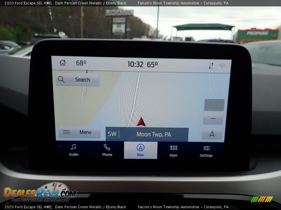 2020 Ford Escape SEL 4WD Dark Persian Green Metallic / Ebony Black Photo #14