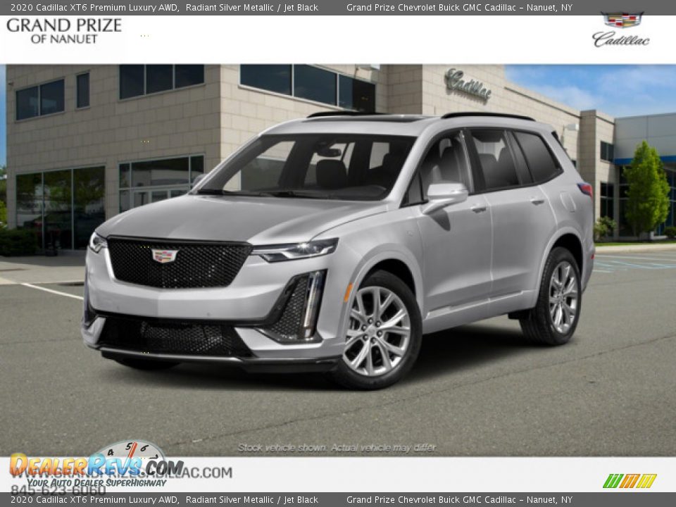 2020 Cadillac XT6 Premium Luxury AWD Radiant Silver Metallic / Jet Black Photo #27