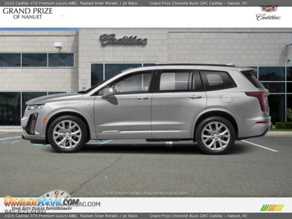 2020 Cadillac XT6 Premium Luxury AWD Radiant Silver Metallic / Jet Black Photo #28
