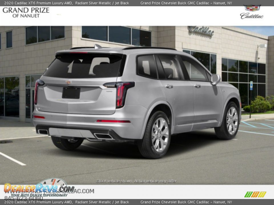 2020 Cadillac XT6 Premium Luxury AWD Radiant Silver Metallic / Jet Black Photo #29