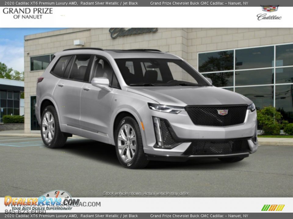 2020 Cadillac XT6 Premium Luxury AWD Radiant Silver Metallic / Jet Black Photo #30