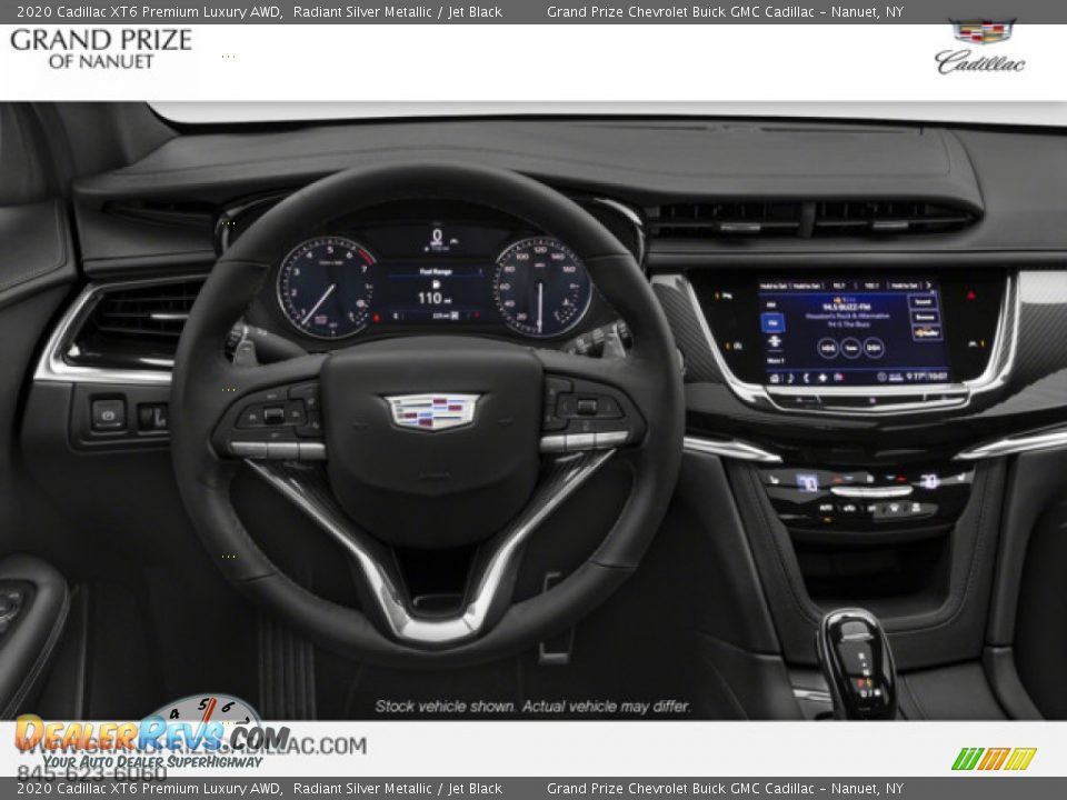 2020 Cadillac XT6 Premium Luxury AWD Radiant Silver Metallic / Jet Black Photo #35