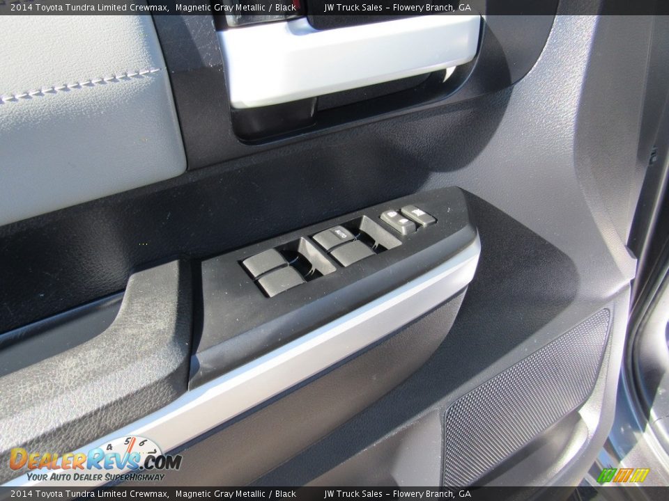 2014 Toyota Tundra Limited Crewmax Magnetic Gray Metallic / Black Photo #23