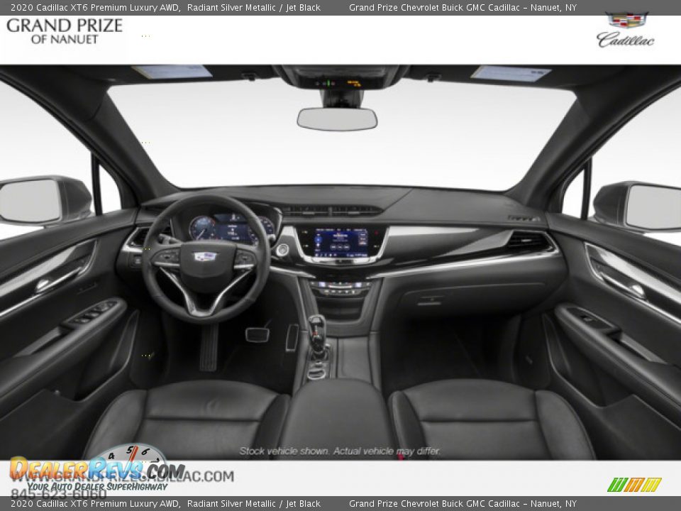 2020 Cadillac XT6 Premium Luxury AWD Radiant Silver Metallic / Jet Black Photo #36