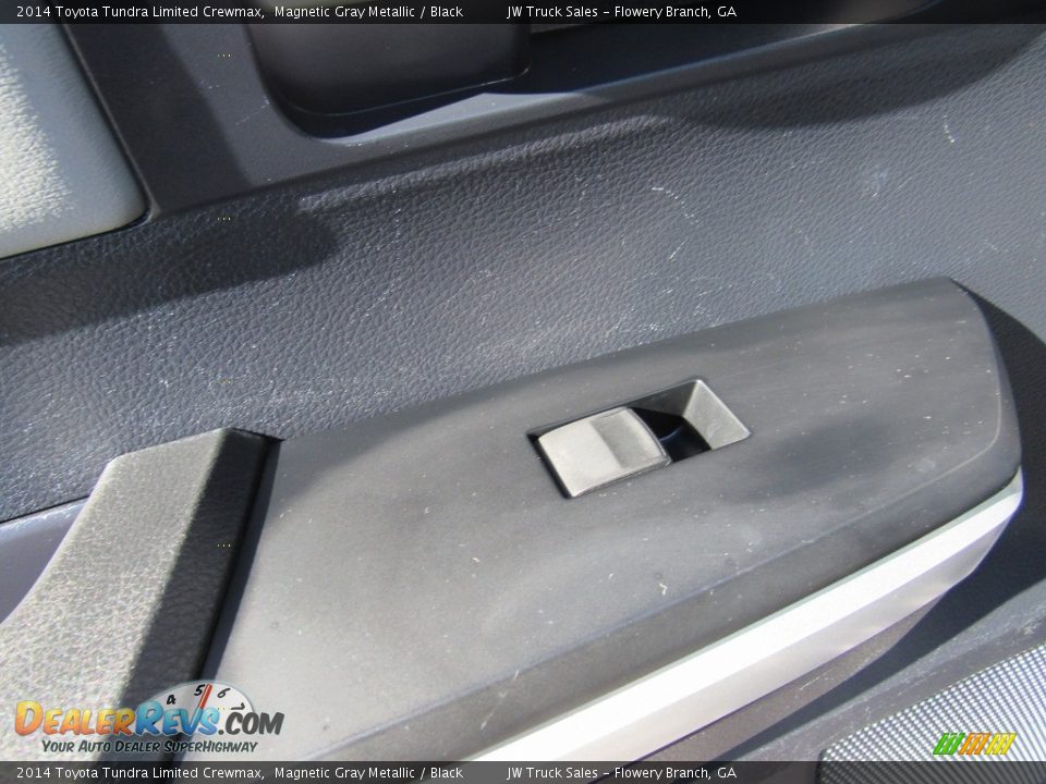 2014 Toyota Tundra Limited Crewmax Magnetic Gray Metallic / Black Photo #27