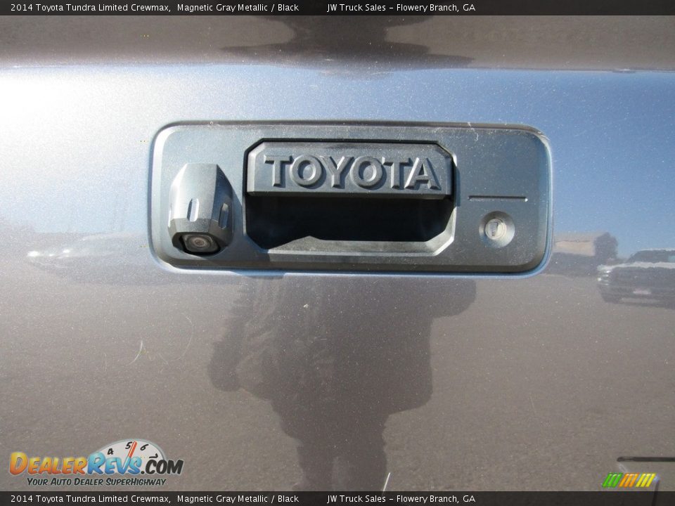 2014 Toyota Tundra Limited Crewmax Magnetic Gray Metallic / Black Photo #36