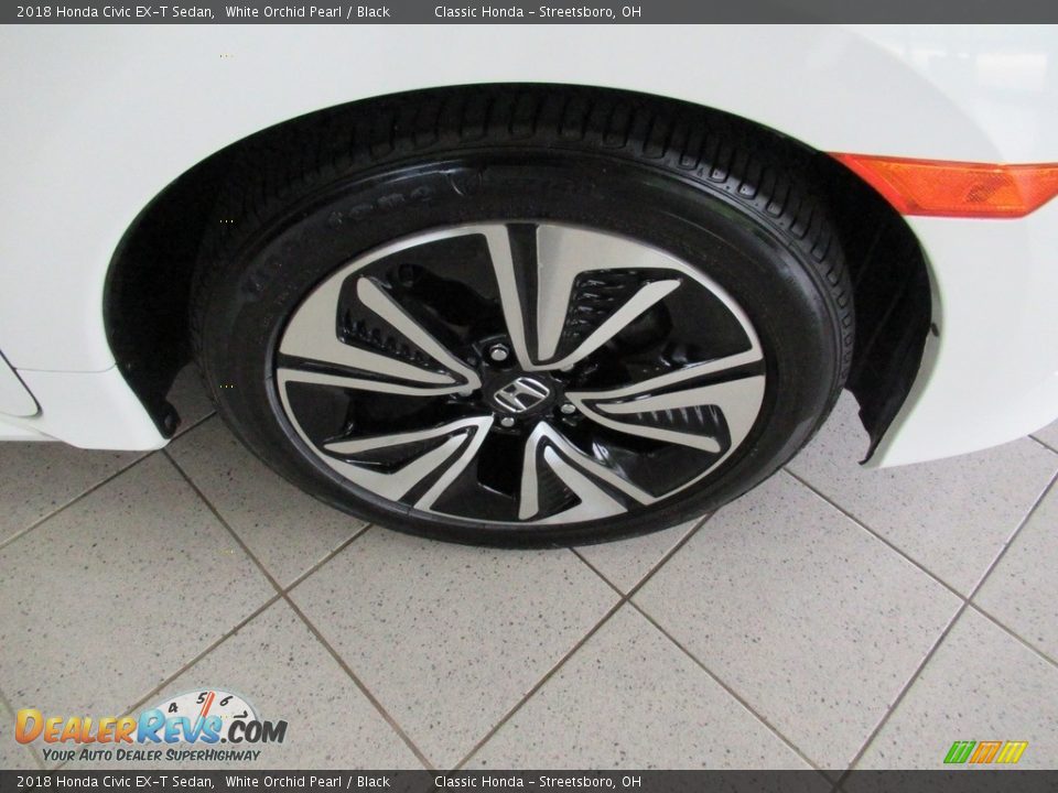 2018 Honda Civic EX-T Sedan White Orchid Pearl / Black Photo #5