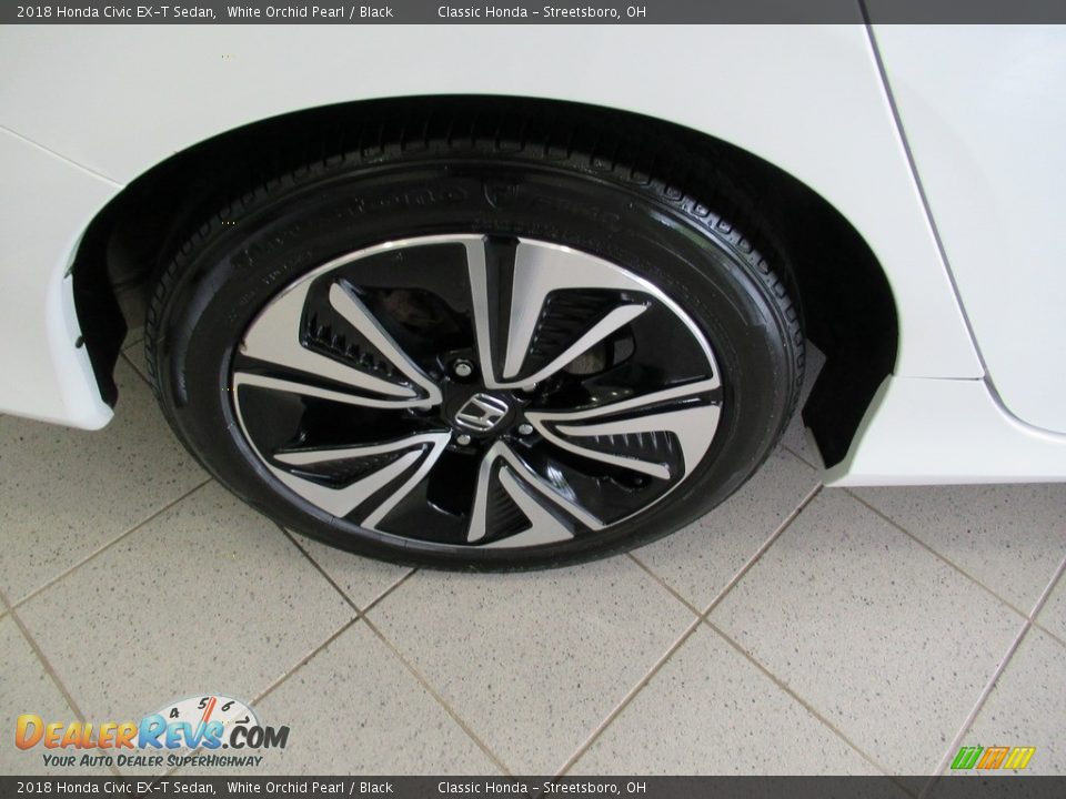 2018 Honda Civic EX-T Sedan White Orchid Pearl / Black Photo #6