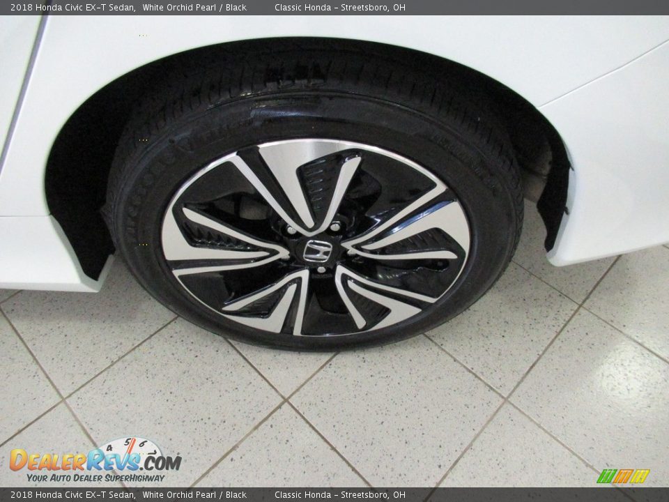 2018 Honda Civic EX-T Sedan White Orchid Pearl / Black Photo #11