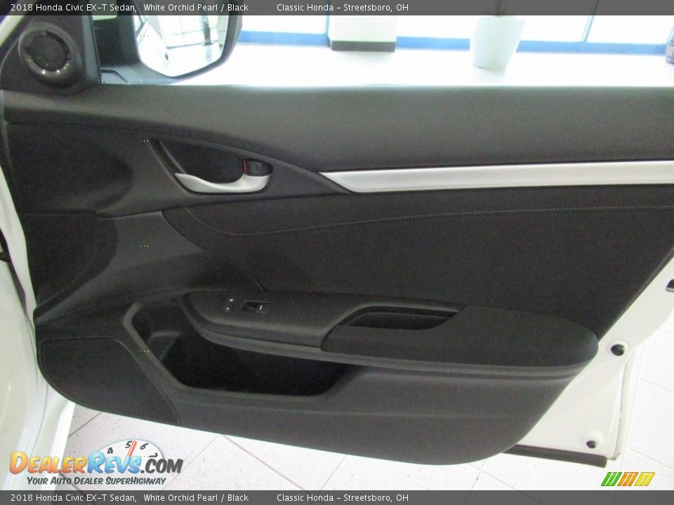 2018 Honda Civic EX-T Sedan White Orchid Pearl / Black Photo #14