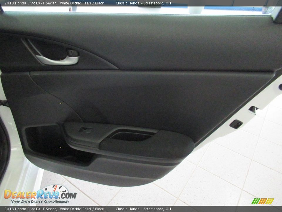 2018 Honda Civic EX-T Sedan White Orchid Pearl / Black Photo #18