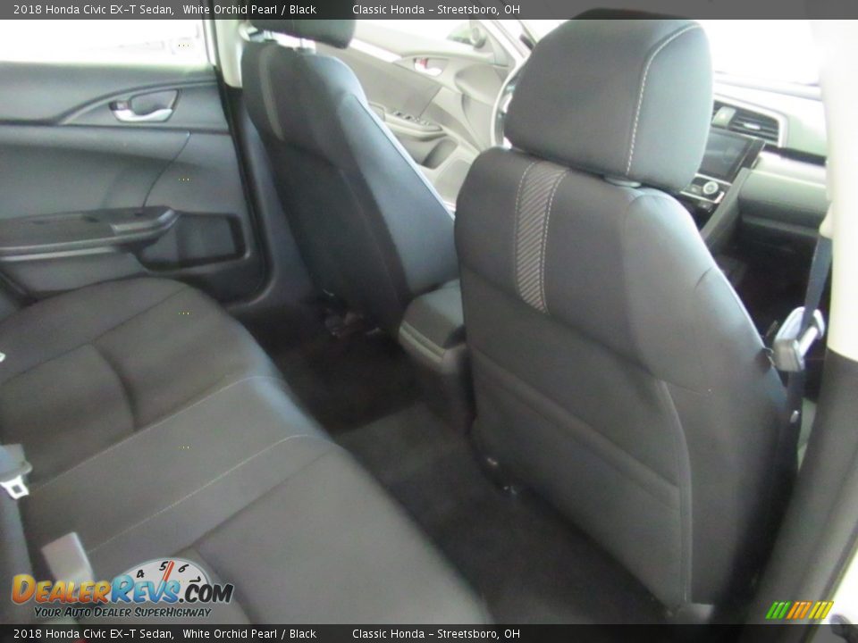 2018 Honda Civic EX-T Sedan White Orchid Pearl / Black Photo #19