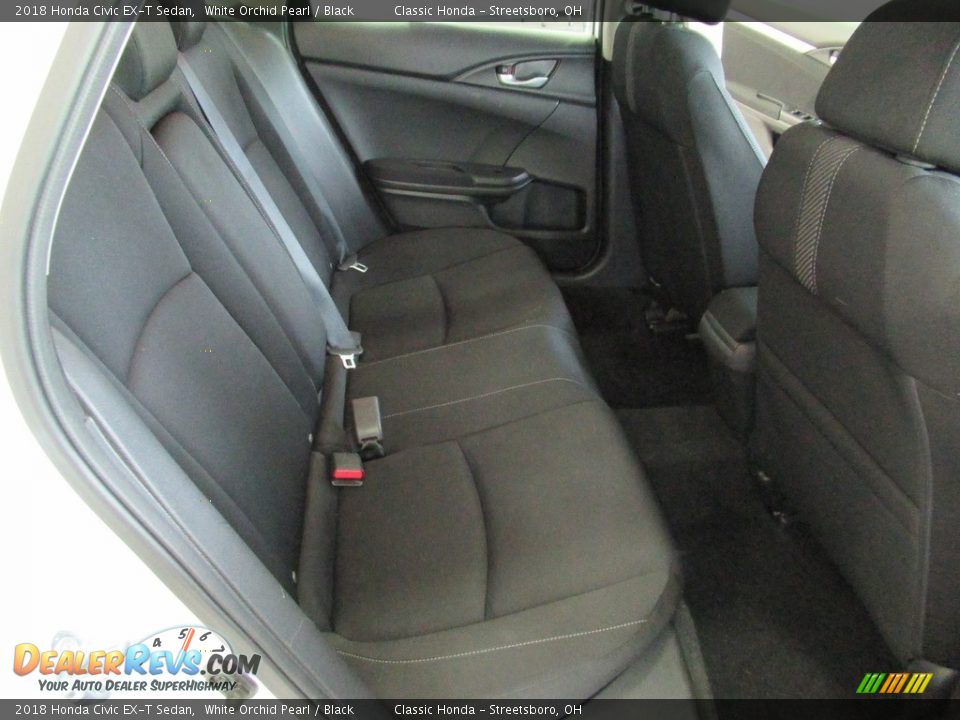 Rear Seat of 2018 Honda Civic EX-T Sedan Photo #20