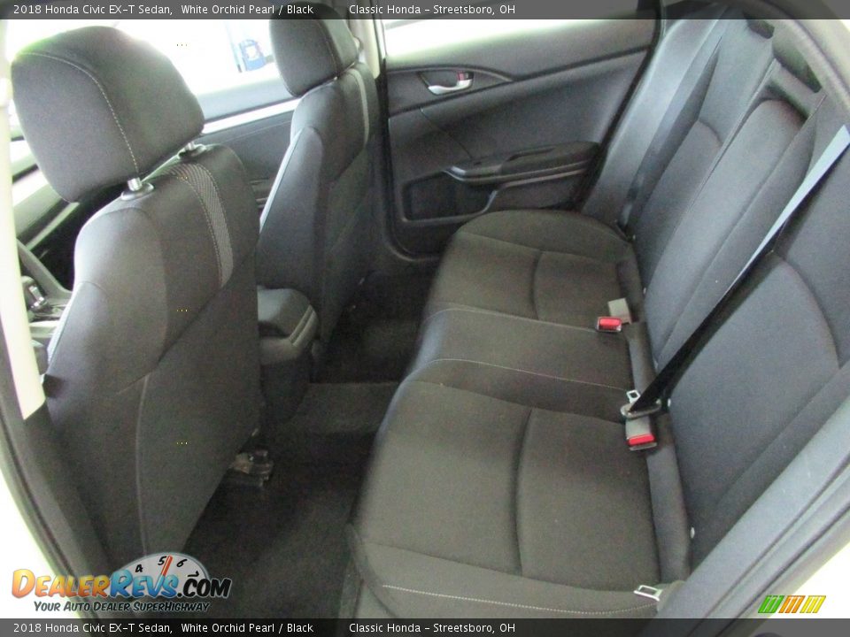 Rear Seat of 2018 Honda Civic EX-T Sedan Photo #25