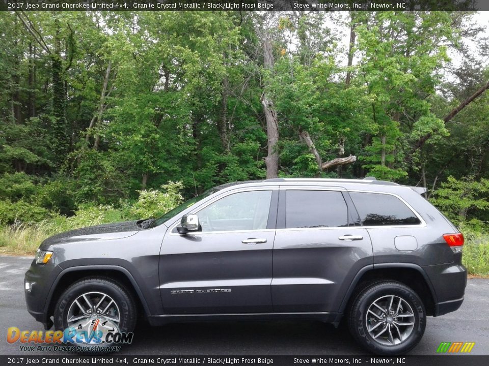 2017 Jeep Grand Cherokee Limited 4x4 Granite Crystal Metallic / Black/Light Frost Beige Photo #1