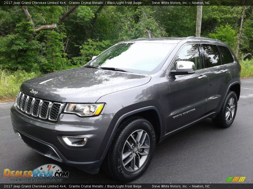 2017 Jeep Grand Cherokee Limited 4x4 Granite Crystal Metallic / Black/Light Frost Beige Photo #2