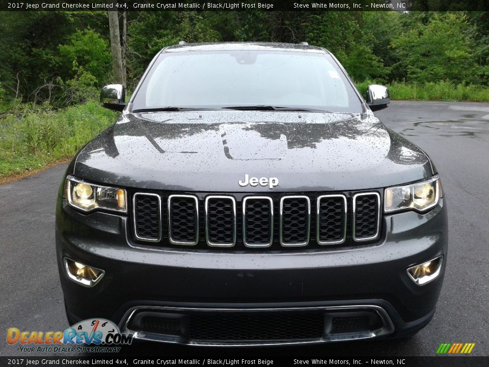 2017 Jeep Grand Cherokee Limited 4x4 Granite Crystal Metallic / Black/Light Frost Beige Photo #3