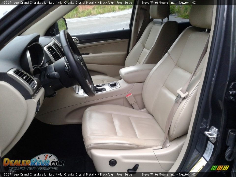 2017 Jeep Grand Cherokee Limited 4x4 Granite Crystal Metallic / Black/Light Frost Beige Photo #10
