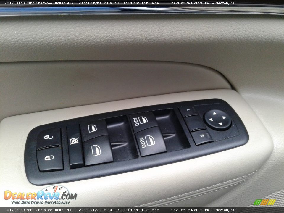 2017 Jeep Grand Cherokee Limited 4x4 Granite Crystal Metallic / Black/Light Frost Beige Photo #11