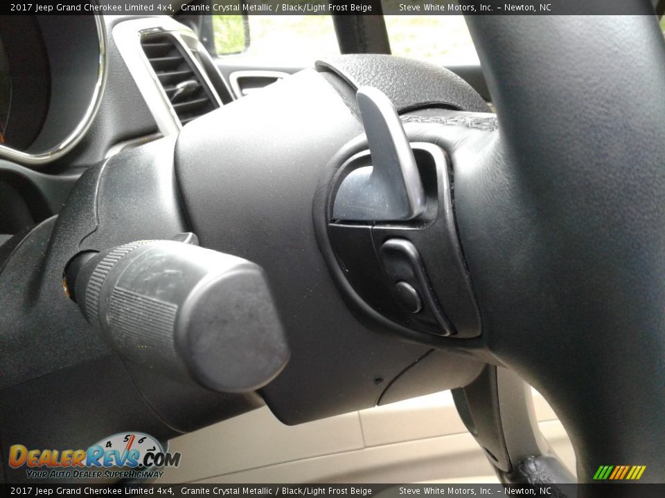 2017 Jeep Grand Cherokee Limited 4x4 Granite Crystal Metallic / Black/Light Frost Beige Photo #12