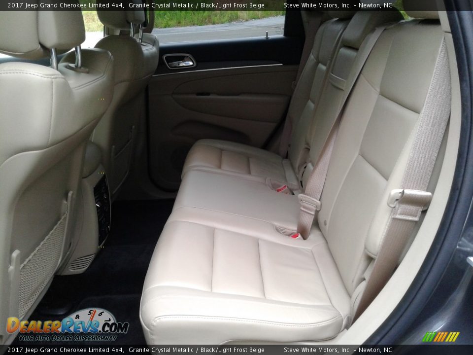 2017 Jeep Grand Cherokee Limited 4x4 Granite Crystal Metallic / Black/Light Frost Beige Photo #13